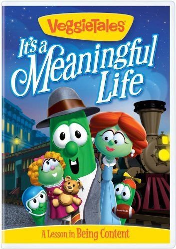 Its A Meaningful Life Veggie Tales DVD - A Lesson in Being Content Rated G