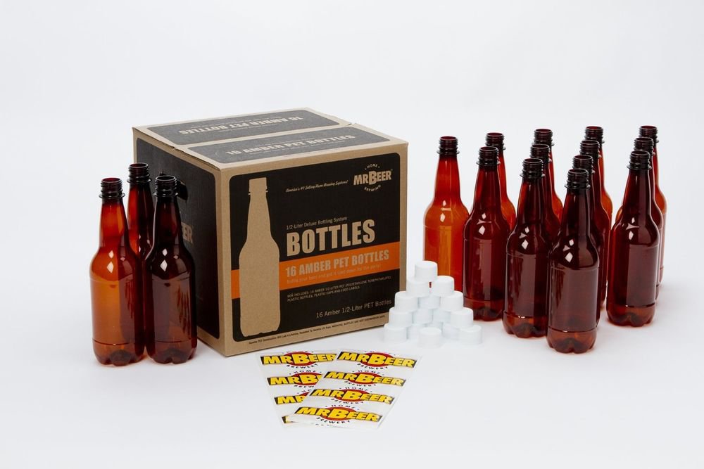 Mr. Beer Deluxe Beer Bottling System, 0.5-Liter