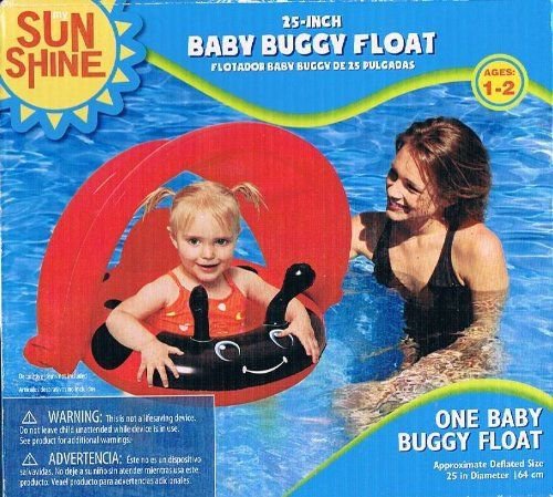 Sunshine Baby Buggy Float Swimming Pool Water Sports 25 in. Ages 1-2