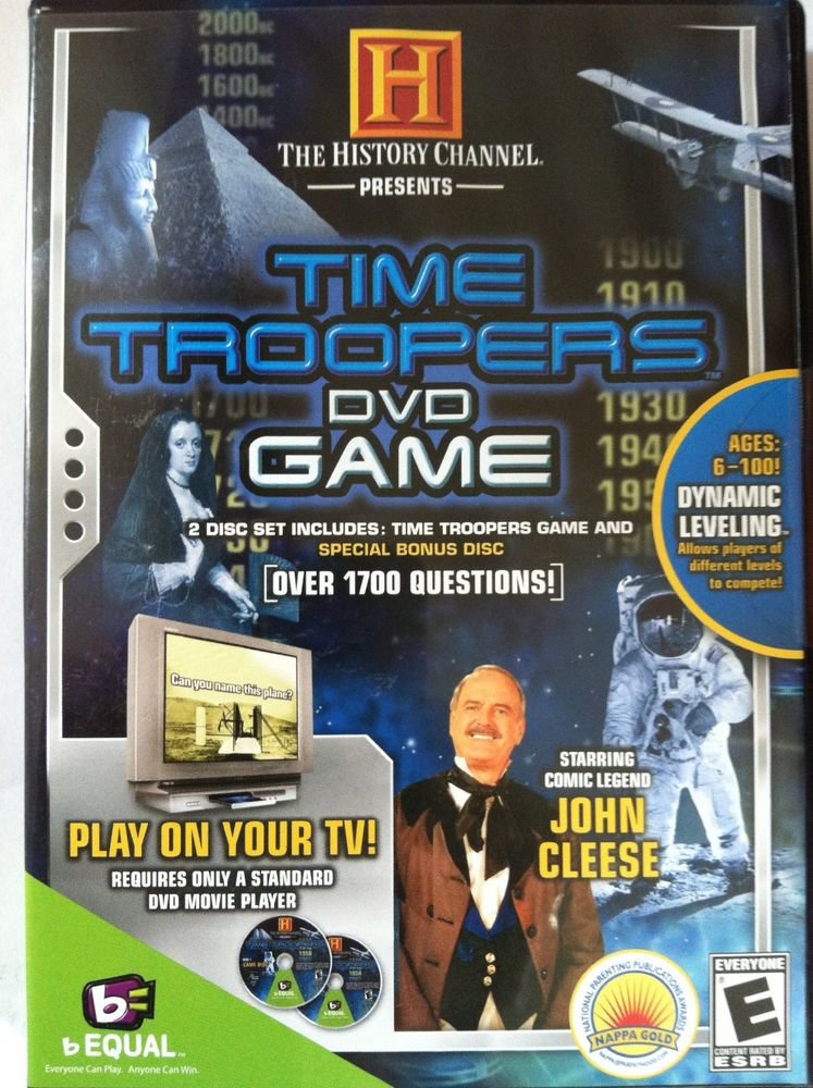 History Channel Presents Time Troopers DVD Game