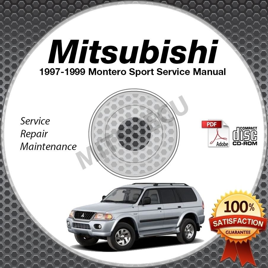 98 mitsubishi montero sport repair manual