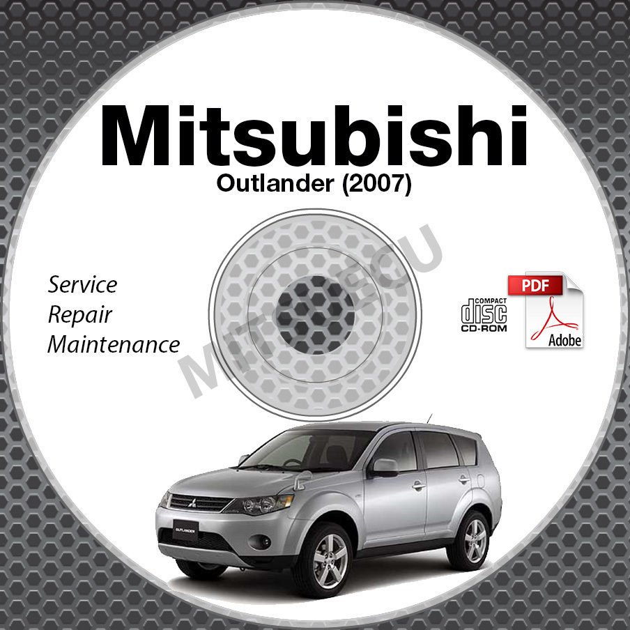 Mitsubishi Outlander 2007 User Manual Pdf