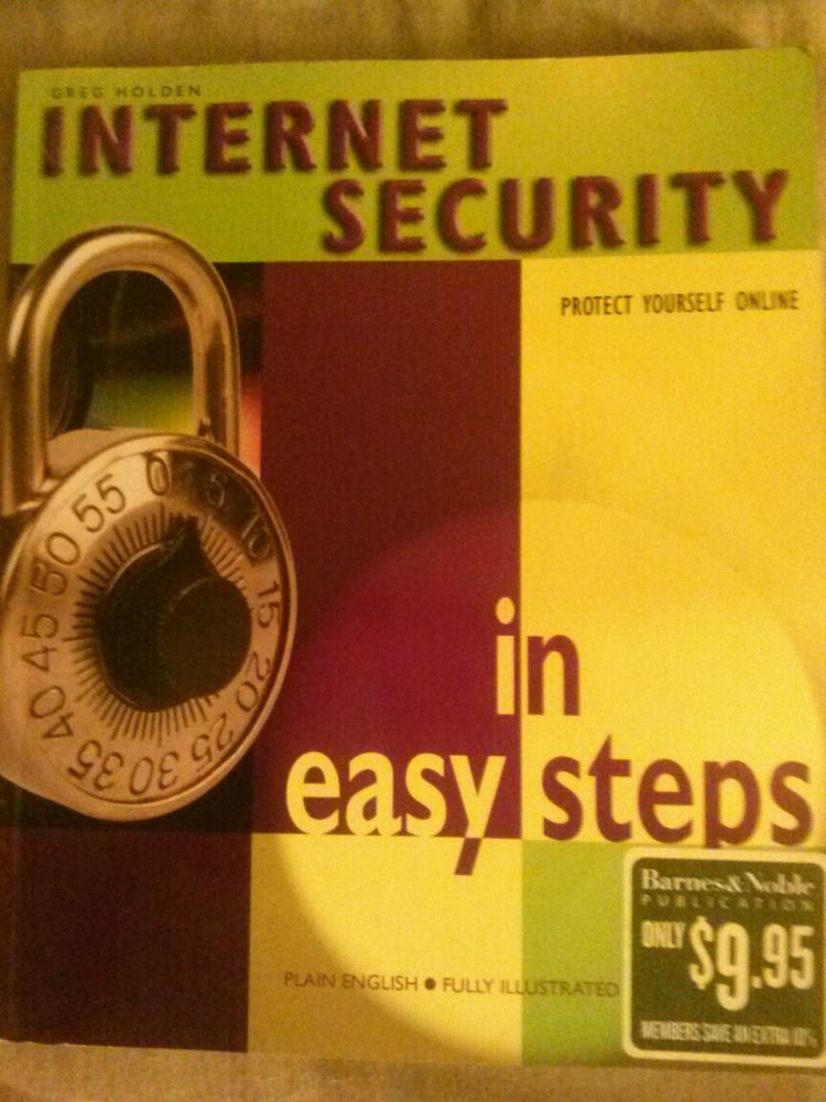 Internet Security in easy steps pb 2003 Computer Greg Holden