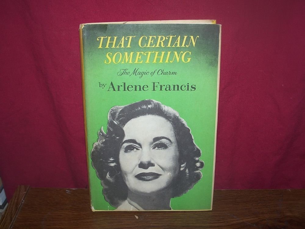 Vintage Book 'That Certain Something' Francis-1960