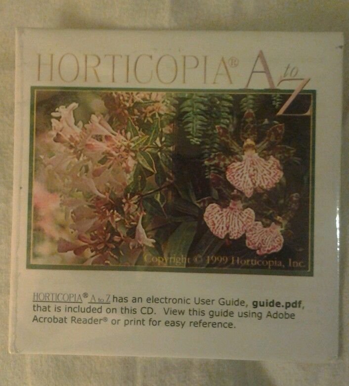 Horticopia A to Z (2000, CD-ROM)