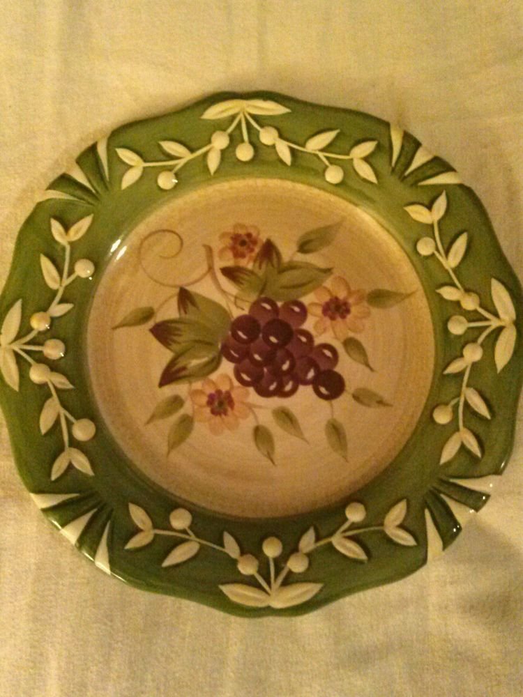 Pamela Gladding Plate Grapes