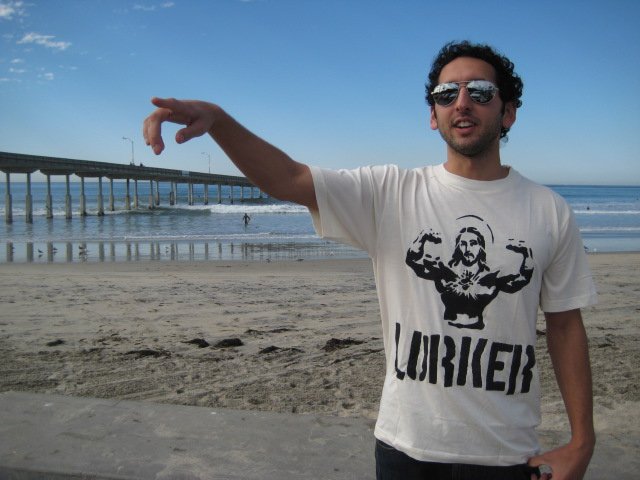 "Jesus is Fierce" Bamboo Skate Shirt *SIZE M