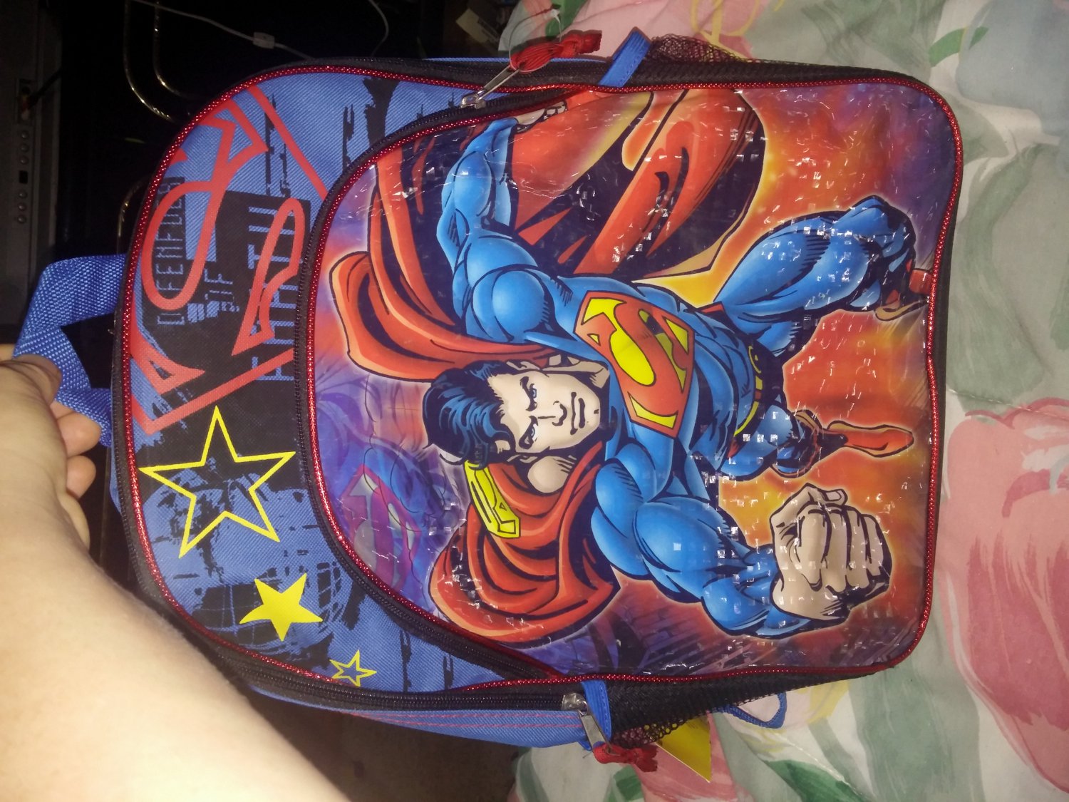 New! Kids full size Superman Backpack
