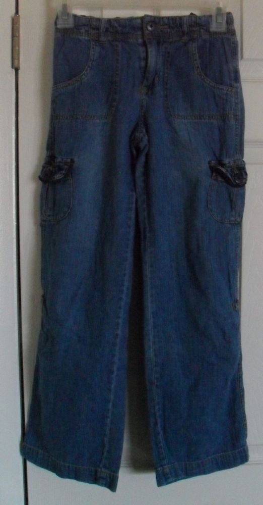 Place Children's Jeans size 10; 4 Button Pockets 2 Hand Pockets
