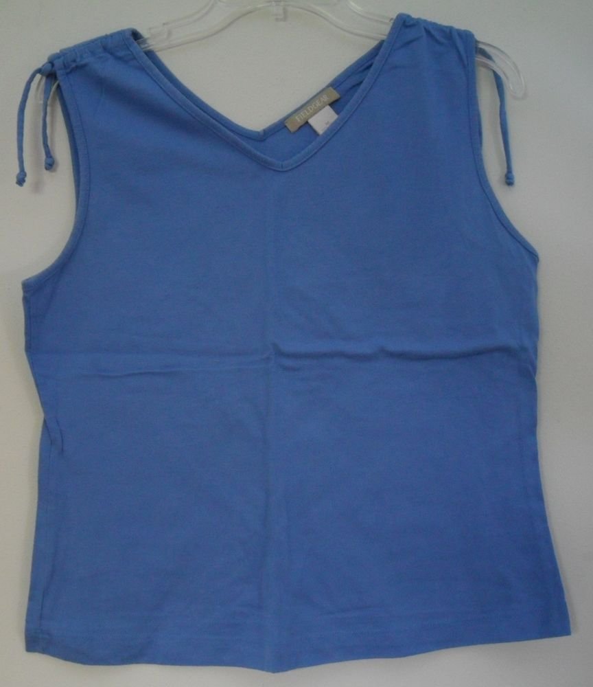 FieldGear Womens Tank Top w Adjustable Shoulder String Closure V-Neck J-Shoulder
