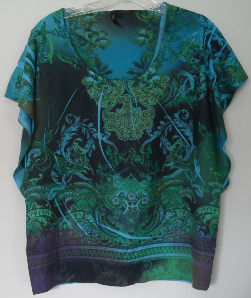Susan Lawrence Petite Large with Flutter Sleeves and Inset Sleeves Wide Neckline