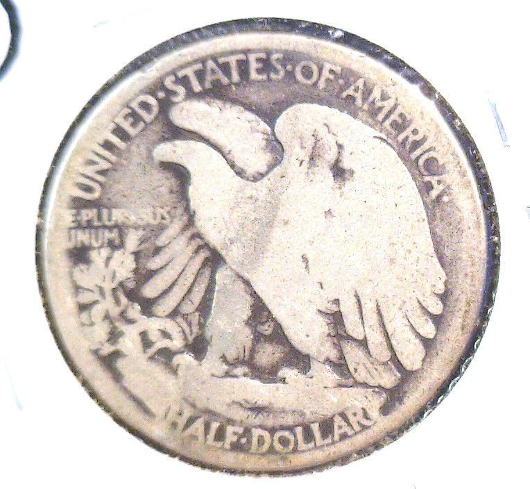1916 Walking Liberty Half Better Date Good Condition