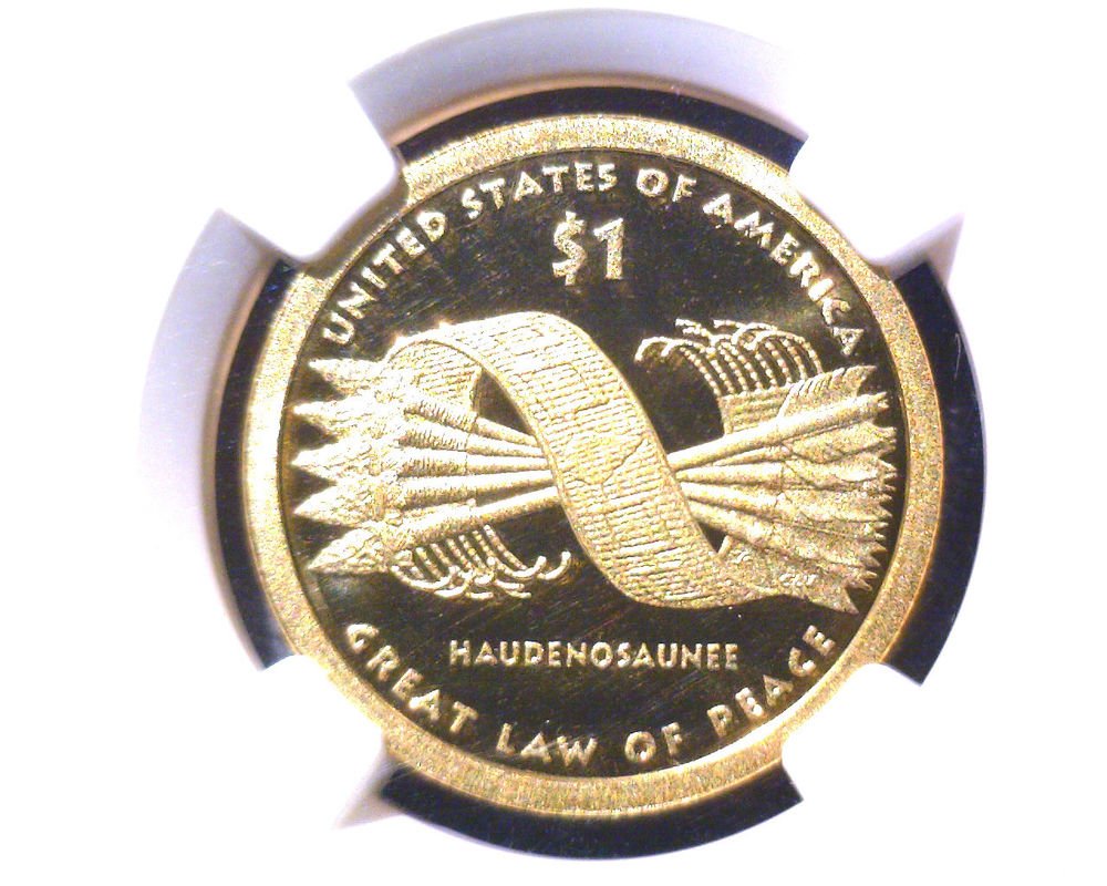 2010 S Sacagawea $1 Great Law of Peace NGC PF70UCAM Ultra Cameo Free US Shipping