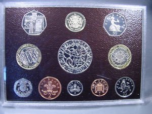 2003 United Kingdom Deluxe Proof Set in Original Packaging with COA KM#PS136