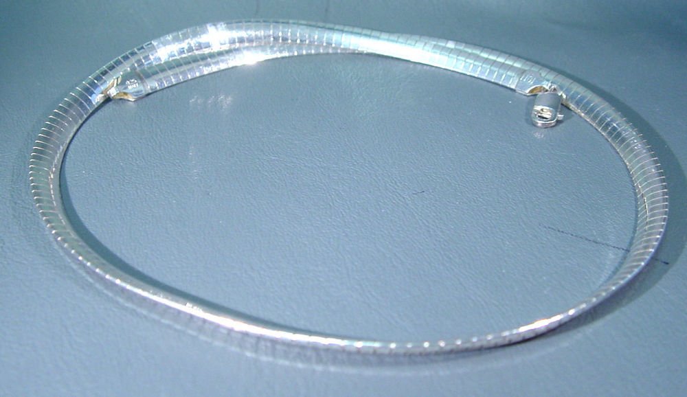18" Sterling Silver Necklace marker .925 Italy and 1011 27.5 grams