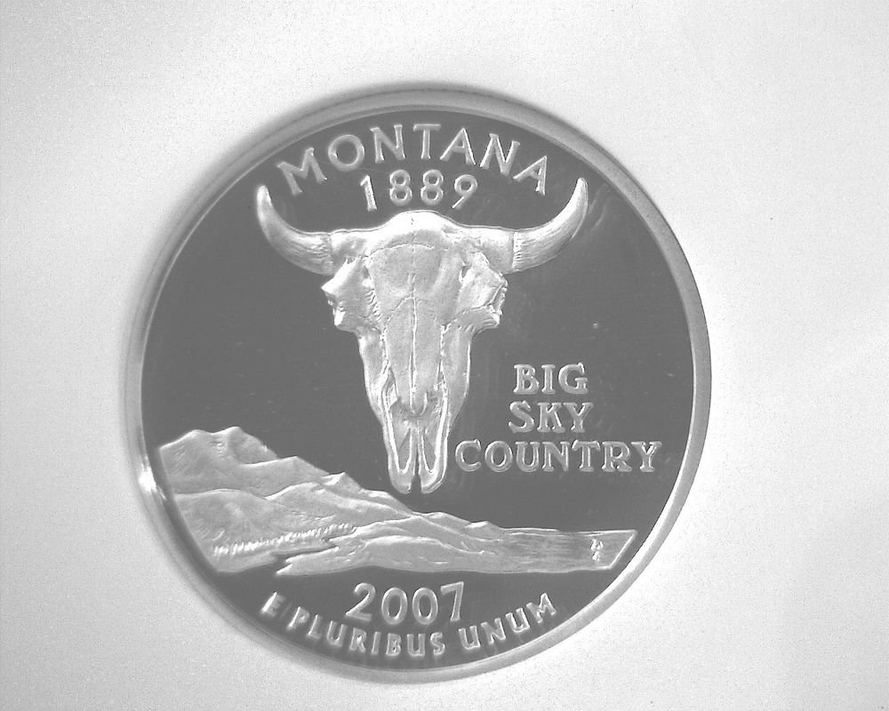 2007 S Silver Proof Montana State Quarter NGC PF70 Ultra Cameo Free US Ship