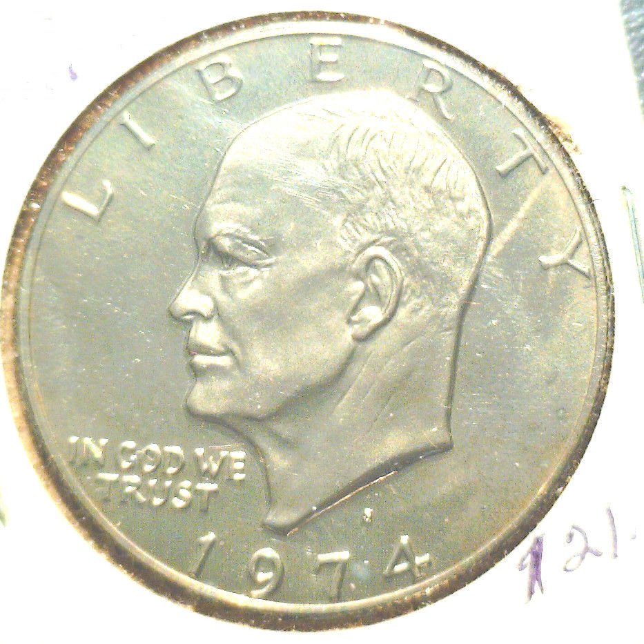 1974 S Eisenhower Proof Dollar IKE DOLLAR