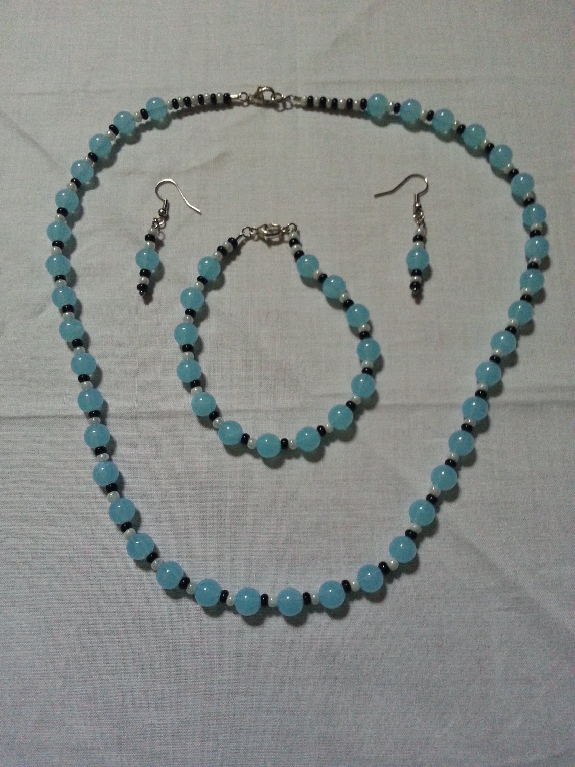 Turquoise Bead Jewelery Set
