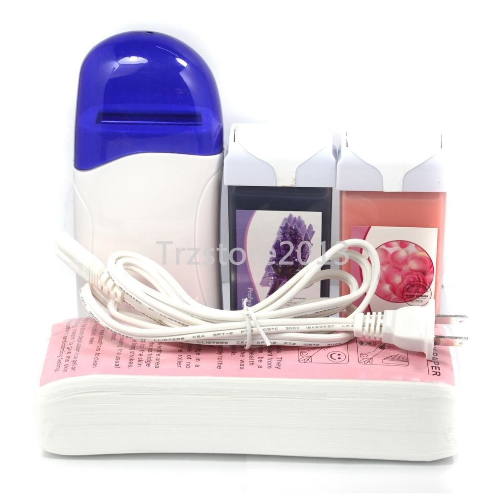 Roll-On Refill Depilatory Heater Wax Waxing Paper Hair Removal Strips Lavender