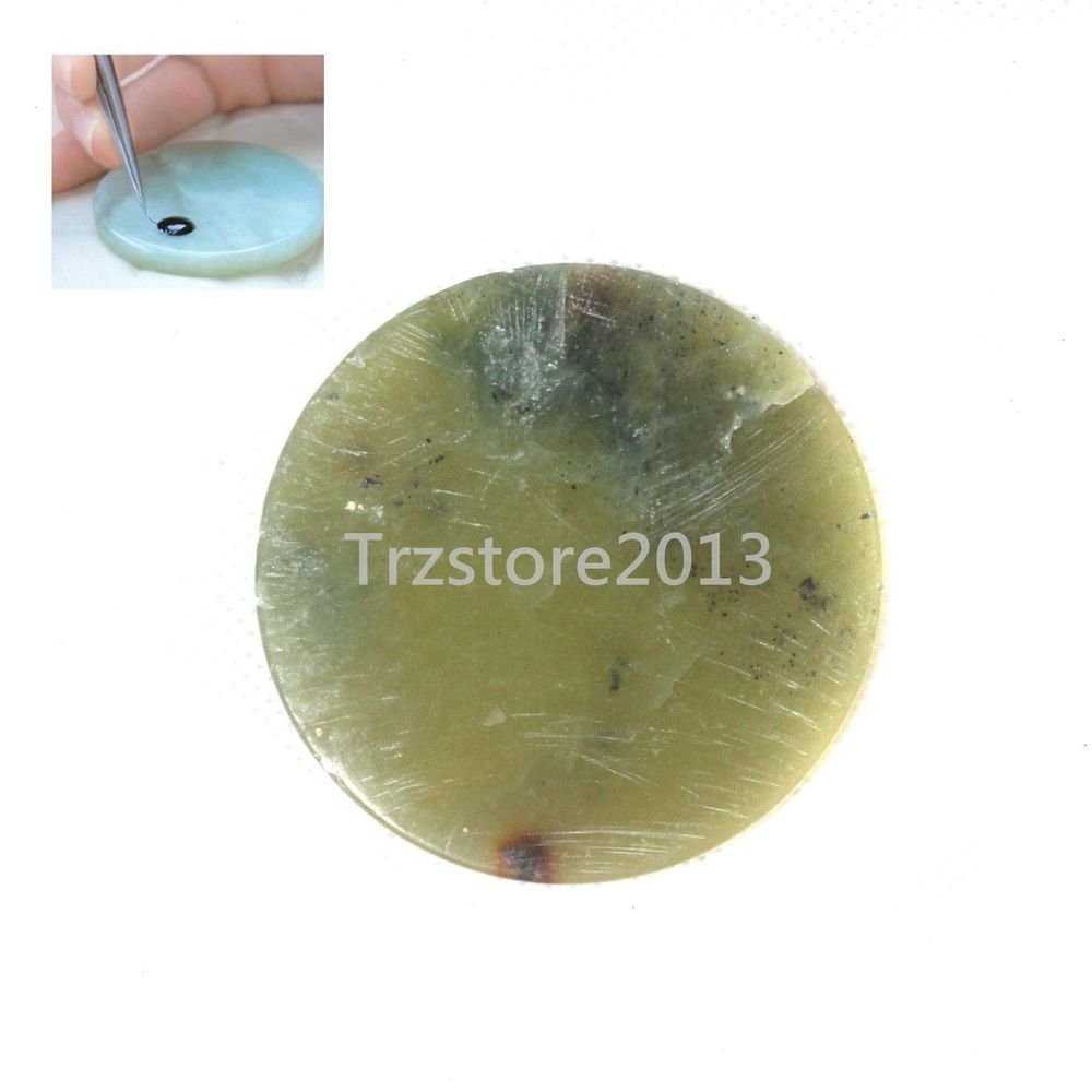 1PCS Jade Stone Glue Pallet Holder For Eyelash Extension Small Size *US Seller*