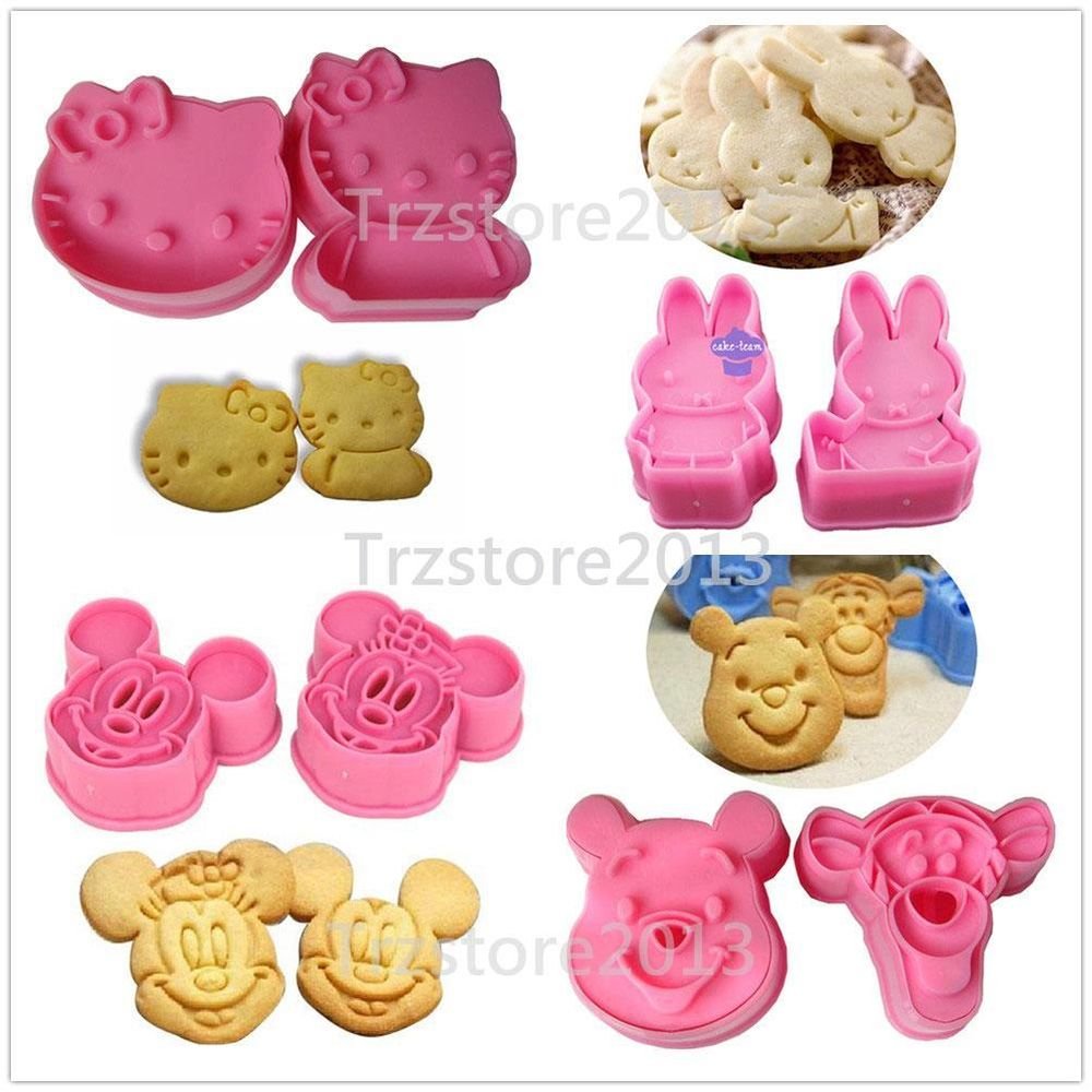 Animal Cookie Fondant Cake Sugarcraft Chocolate Decorating Plunger Cutter Molds