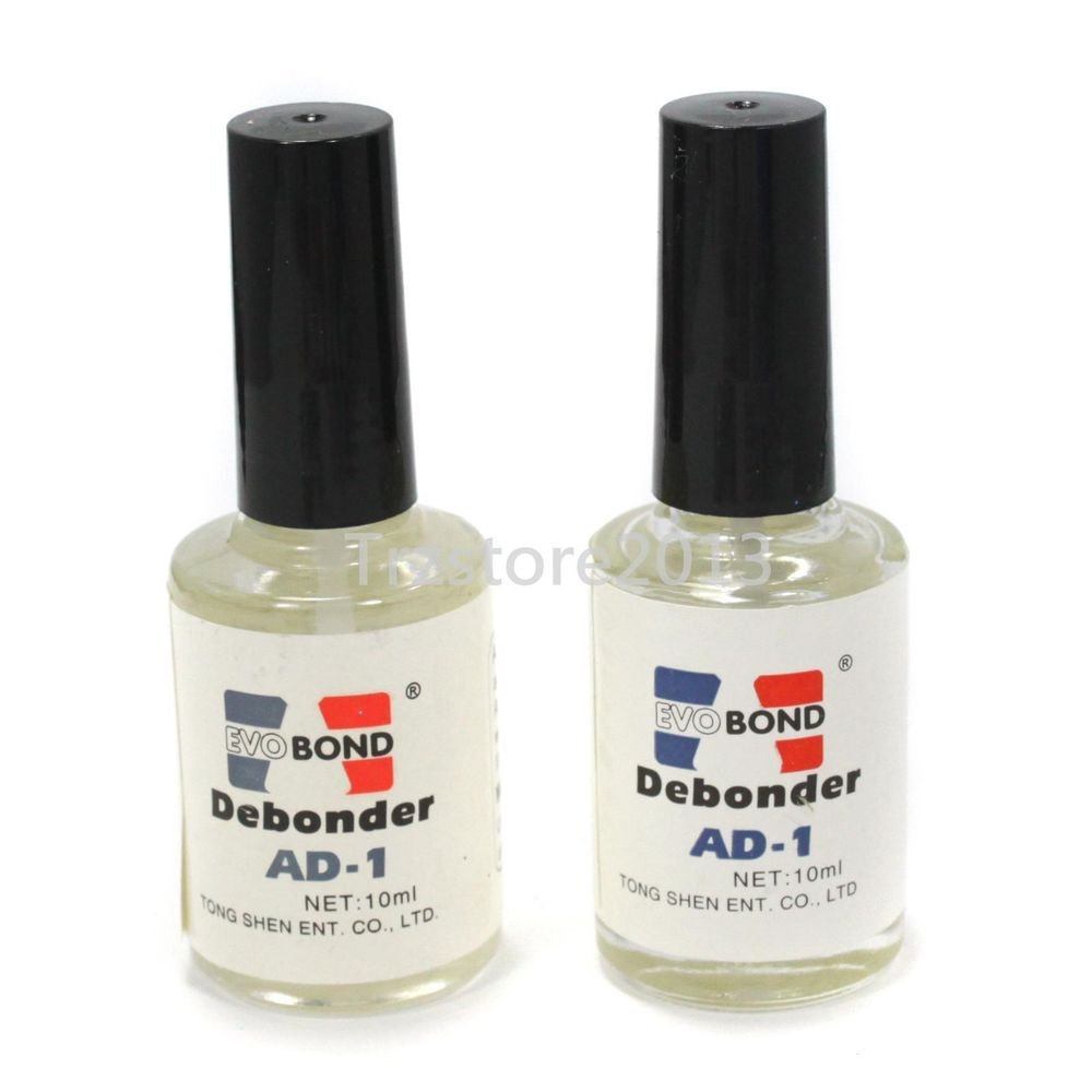 2PCS Pro 10ml Individual False Eyelash Adhesive Glue Remover Liquid Debonder