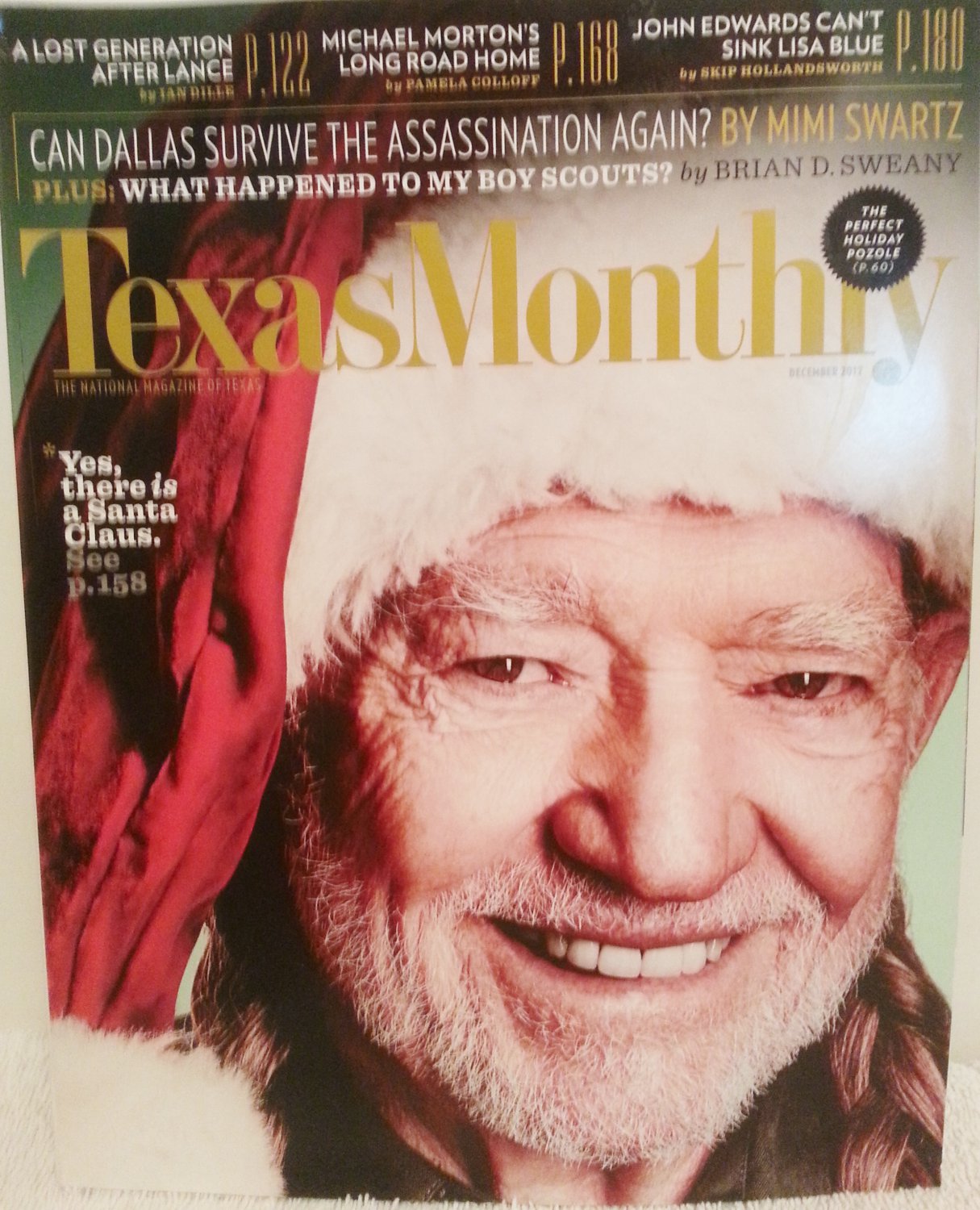 Texas Monthly December 2012 Willie Nelson