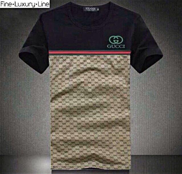 Gucci Casual T-Shirt GG Monogram XL New