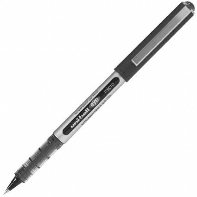 Uniball Eye Micro UB150 0.5mm Liquid Ink Pens - 1 DOZEN BLACK