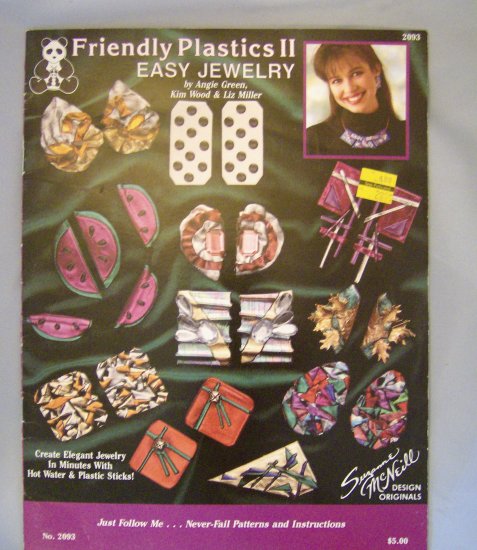 Friendly Plastics II Easy Jewelry Booklet Design Originals No. 2093
