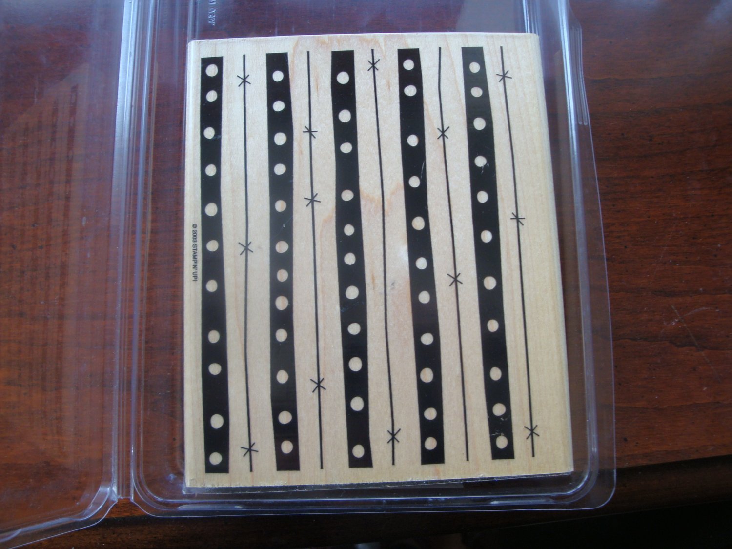 Groovy Lines Stampin' Up! Retired Stamp NEW