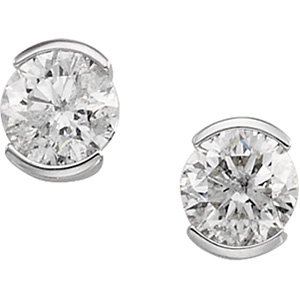 14kt Yellow Gold .25 ctw Diamond Stud Earring