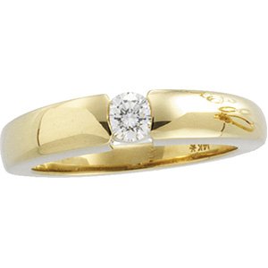 14kt Yellow Gold Diamond Ring