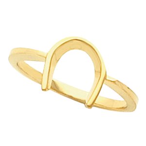 14kt White Gold Western Style Mounting