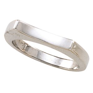 14kt White Gold Metal Fashion Ring