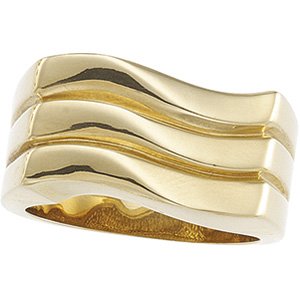 14kt Yellow Gold Metal Fashion Ring