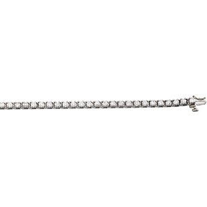 14kt White Gold 3.50 ctw Diamond Bracelet