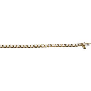 14kt Yellow Gold 3.50 ctw Diamond Bracelet