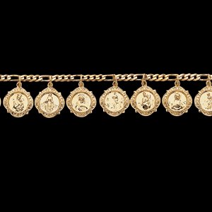 14kt Yellow Gold Heavenly Friends Bracelet