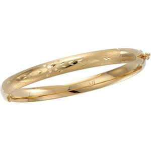 14kt Yellow Gold Bangle Bracelet