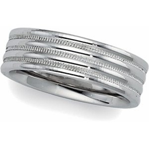 14kt White Gold Wedding Ring