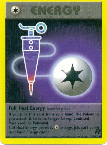 Full energy heal (RARE)