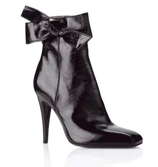 Ribbon Point Ankle Boots