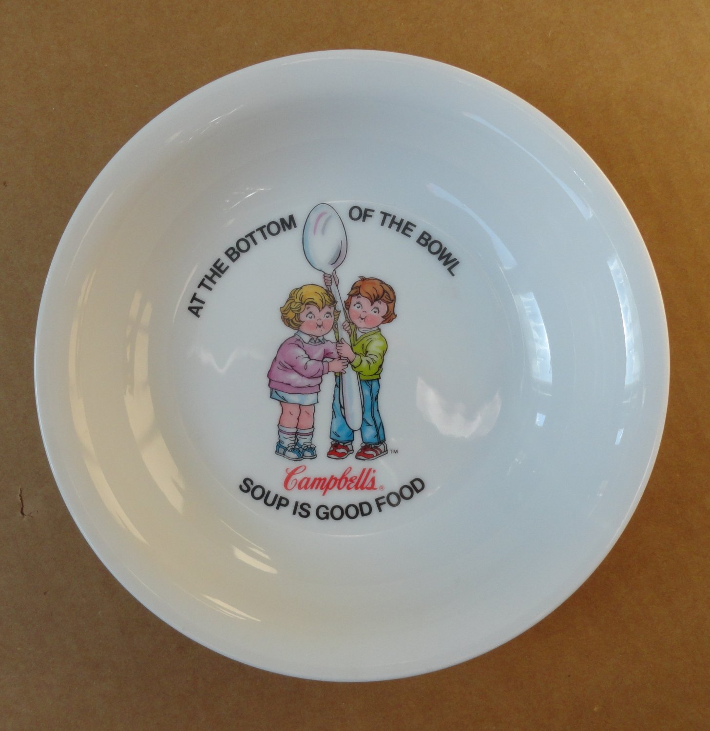Campbell's Soup 16 Ounce Ceramic Soup Bowl "Campbell's Soup is Good Food"