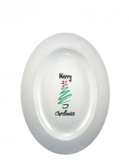 Personalized Signature Holiday Platter