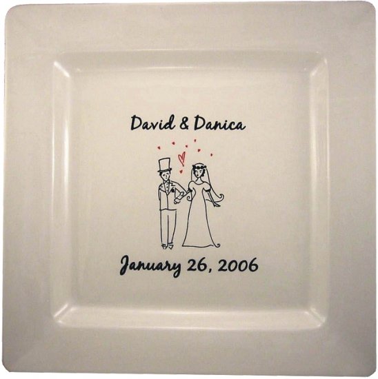 Personalized Signature Guestbook Platter