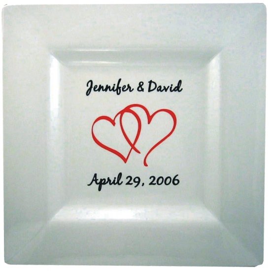 Personalized Signature Guestbook Platter