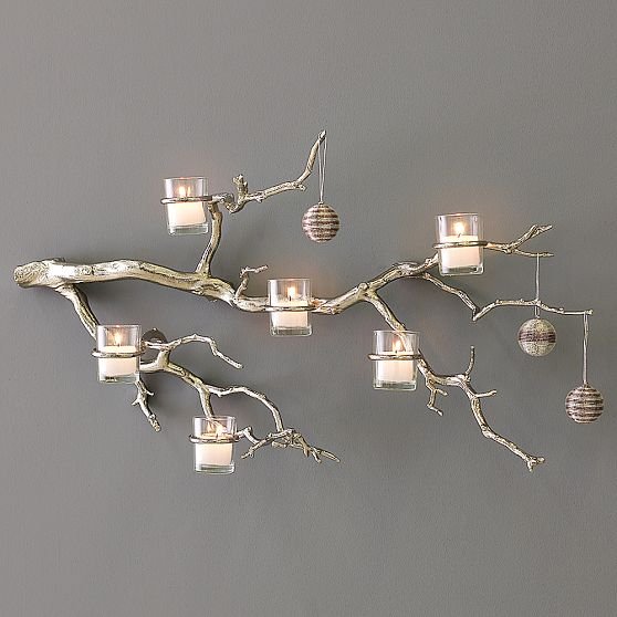 Tree Branch Candle Holder Wall Candle Holder Votive Candle Holder Manzanita Tree Candle Holder