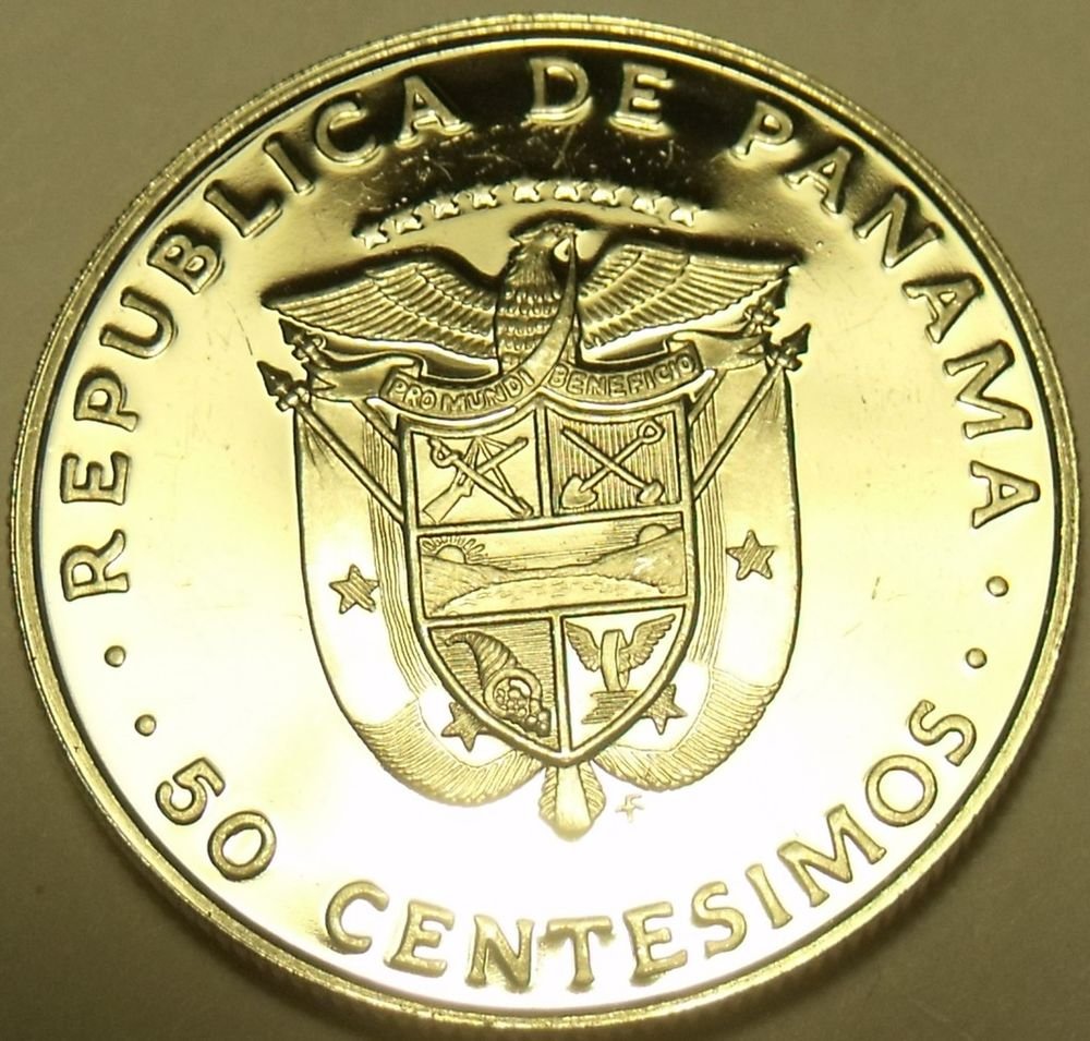 Huge Proof Panama Centesimos Fernando De Lesseps St Year Free