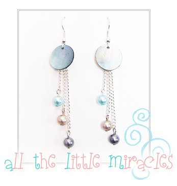 J18: Mother of Pearl drops